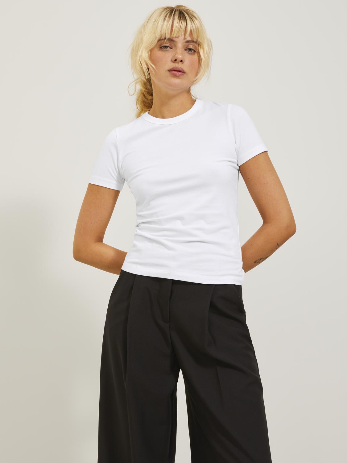 JXGIGI T-Shirt - Bright White